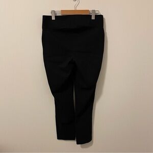 Relaxed Fit Jogger Lightweight Ponte Mid Rise Pants Back Size
